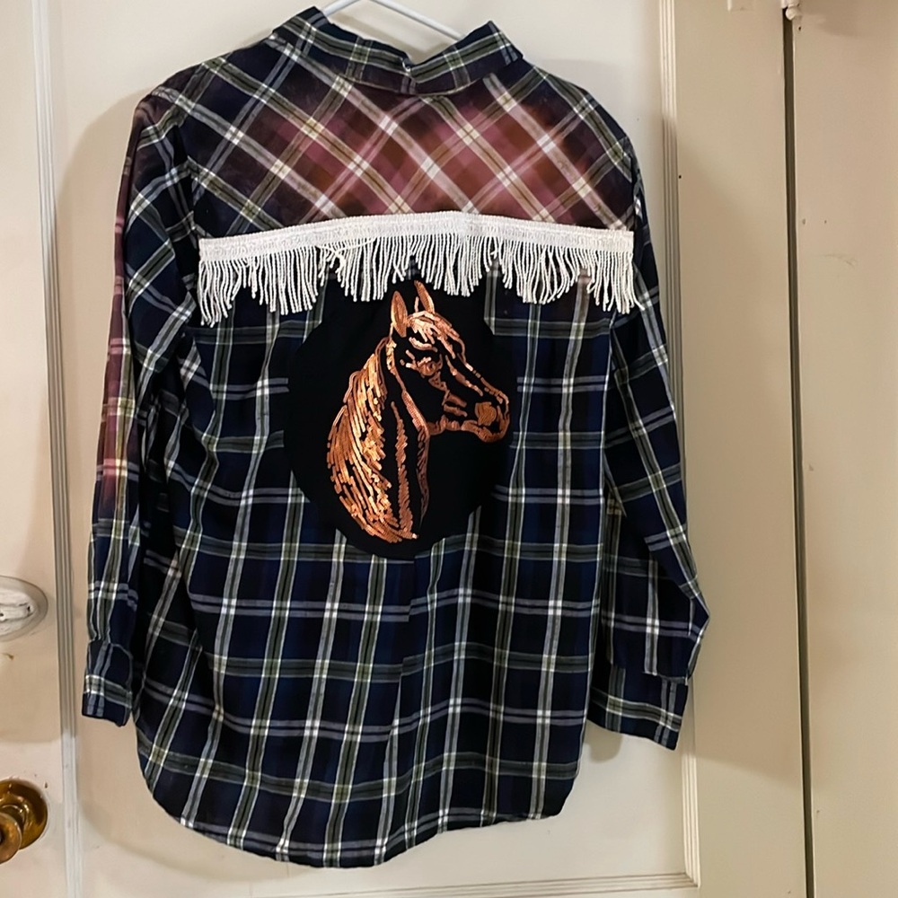 Customized flannel shirt